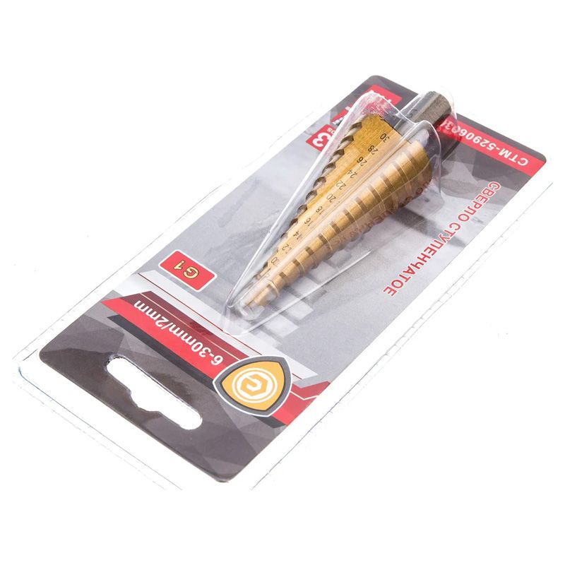 стм-529 Сверло ступенчатое STRONG  6-30мм G1 - изображение 3