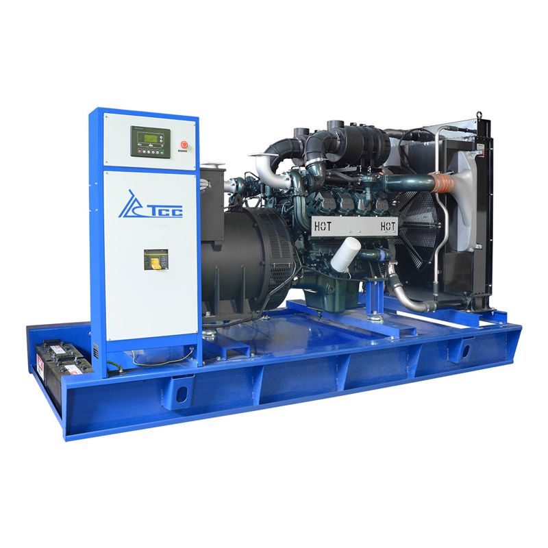Дизельный генератор ТСС АД-550С-Т400-1РМ17 (1 ст. автоматизации, откр.)