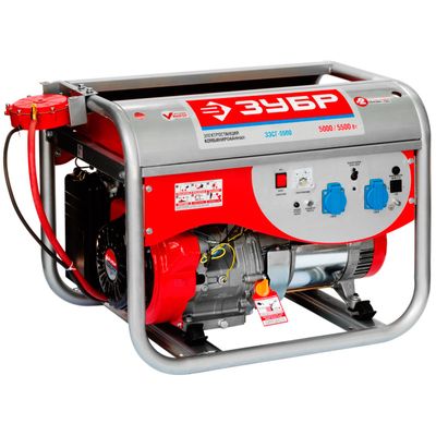 Газобензиновый генератор ЗУБР МАСТЕР СГ-5500Е - изображение 4