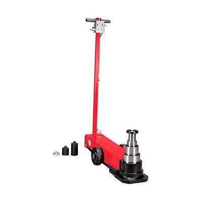 Домкрат пневмогидравлический подкатной 55/40/28/18/10 т Werther-Oma W137, 5-х стадийный - изображение 7