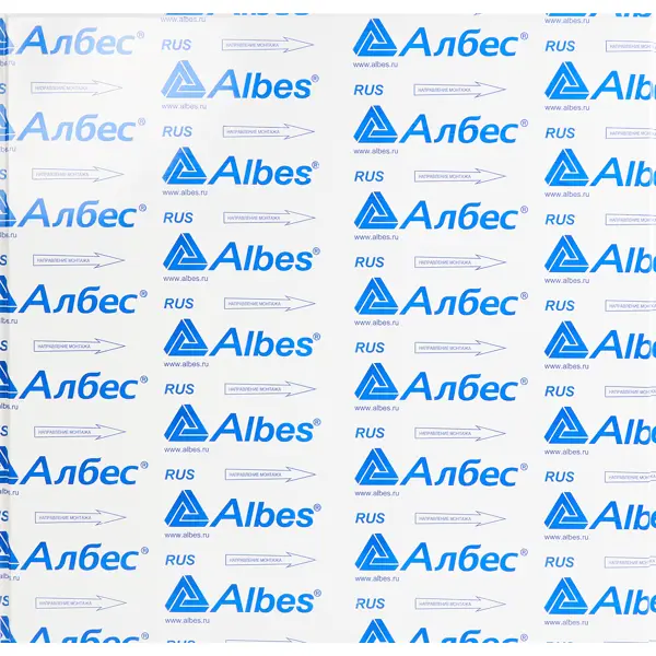 Панель потолочная Албес 595x595 мм цвет белый матовый - изображение 3