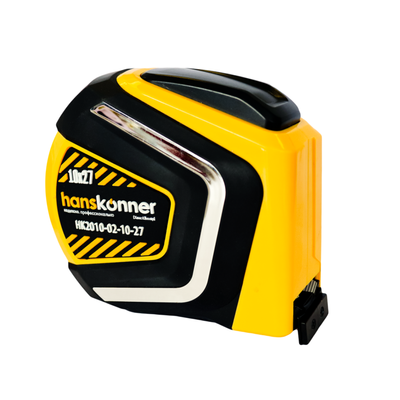 Рулетка 5x19мм, 2 стопа, корпус SoftTouch, супермощный магнит, Hanskonner - изображение 10