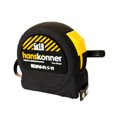 Рулетка 5x19мм, 2 стопа, корпус SoftTouch, супермощный магнит, Hanskonner - изображение 3