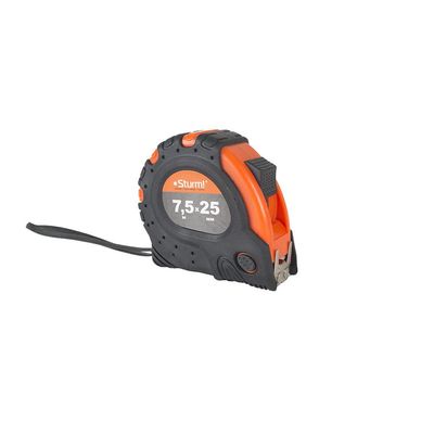 Рулетка 5x19мм, 3 кнопки стопа, двухсторонняя, магнит на зацепе, Sturm! 3100104 - изображение 10