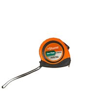 Рулетка 5x19мм, автостоп, двухсторонняя шкала, магнит на зацепе, Sturm! 3100304 - изображение 5