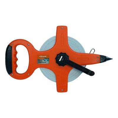 Рулетка 5x25мм, 3 кнопки стопа, двухсторонняя, магнит на зацепе, Sturm! 3100102 - изображение 8