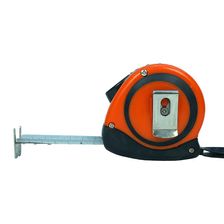 Рулетка 5x25мм, автостоп, двухсторонняя шкала, магнит на зацепе, Sturm! 3100302 - изображение 7