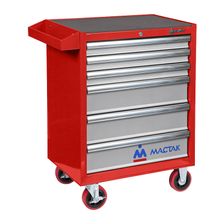 Тележка МАСТАК инструментальная, 6 ящиков, красная - изображение 2