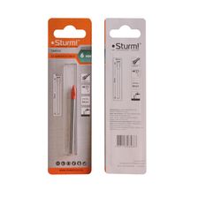 Сверло по стеклу и кафелю, 6мм, круглый хвостовик, 2 грани, Sturm! - изображение 5