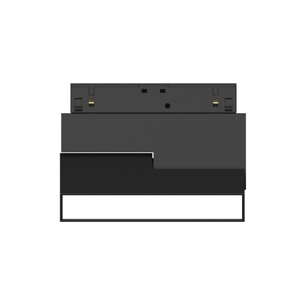 Трековый линейно-поворотный светильник 6Вт, CRI90, 3000К, гр. 100°, IP20, DALI, 48B, черный