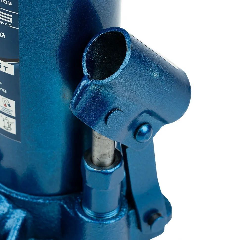 Домкрат гидравлический бутылочный, 6 т, H подъема 216-413 мм Stels - изображение 9