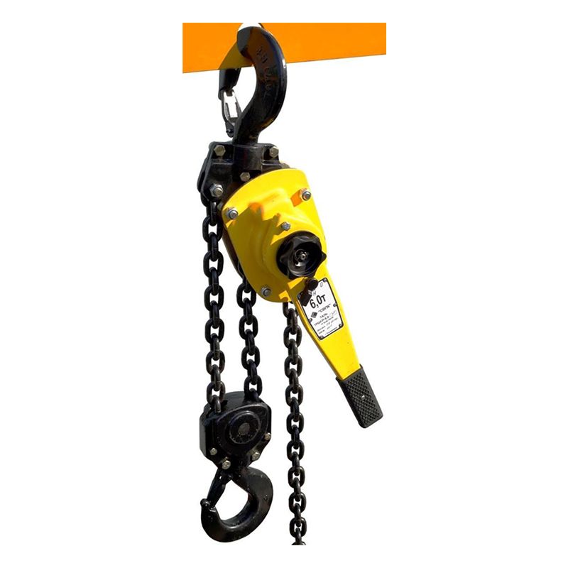 Таль ручная шестеренная рычажная ТРШСР 6,0 т 3 м