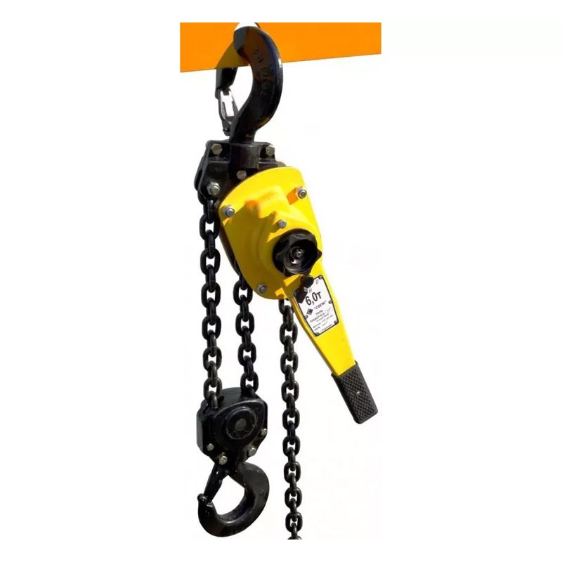 Таль ручная шестеренная рычажная ТРШСР 6,0 т 6 м