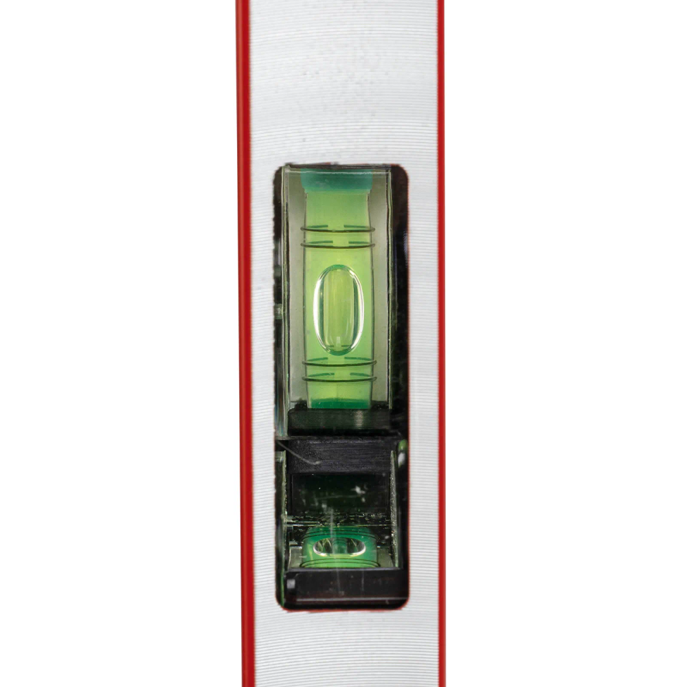 Уровень алюминиевый магнитный, 600 мм, фрезерованный, 3 глазка (1 зеркальный), усиленный Matrix - изображение 5