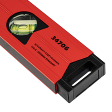 Уровень алюминиевый магнитный, 600 мм, фрезерованный, 3 глазка (1 зеркальный), усиленный Matrix - изображение 9