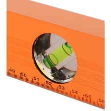 Уровень алюминиевый Вихрь фрезерованный 600 мм 3 глазка - изображение 9