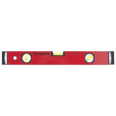 Уровень алюминиевый, 600 мм, 3 глазка, красный, линейка Matrix - изображение 7