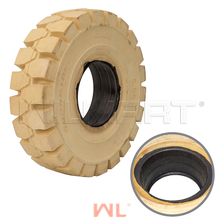 Шина цельнолитая с буртом 6.00-9 CHAOYANG немаркая GOODRIDE (CL403S) PR4 - изображение 2