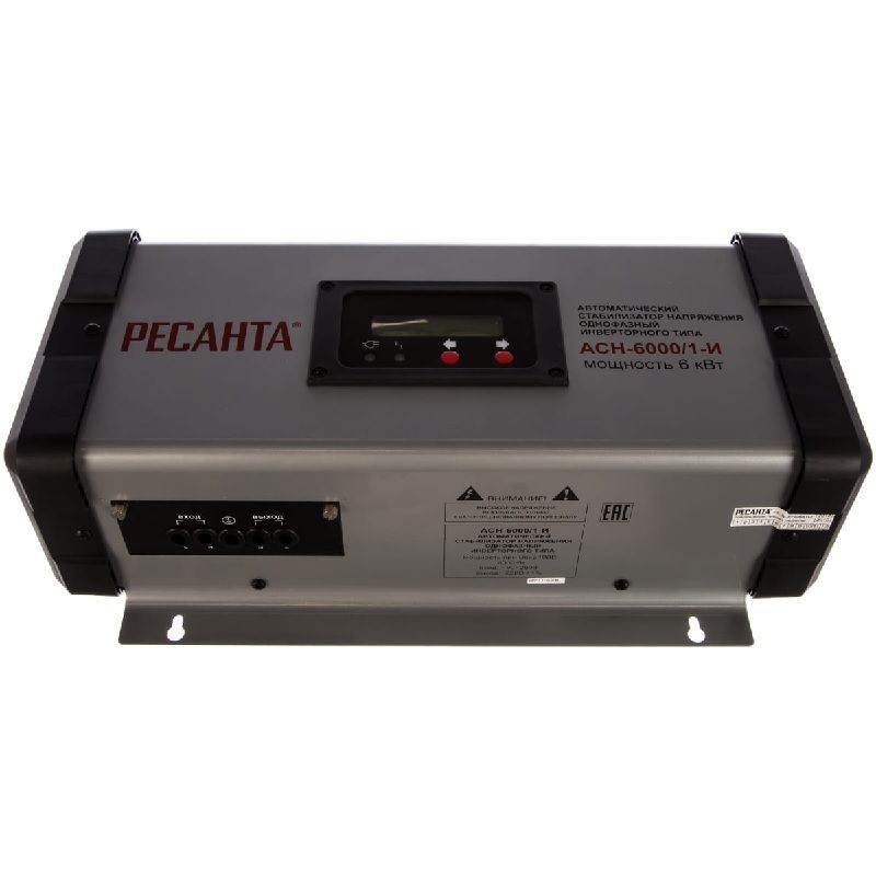 Стабилизатор Ресанта АСН-6000/1-И (инверторного типа) - изображение 4