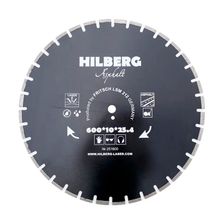 Диск алмазный отрезной 600x25,4x12 Hilberg Hard Materials Лазер асфальт HM313 - изображение 2