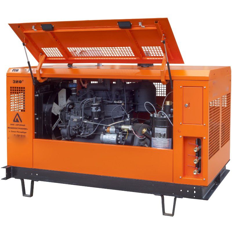 Станция компрессорная передвижная дизельная ЗИФ-ПВ-6,0/1,3 F - изображение 3
