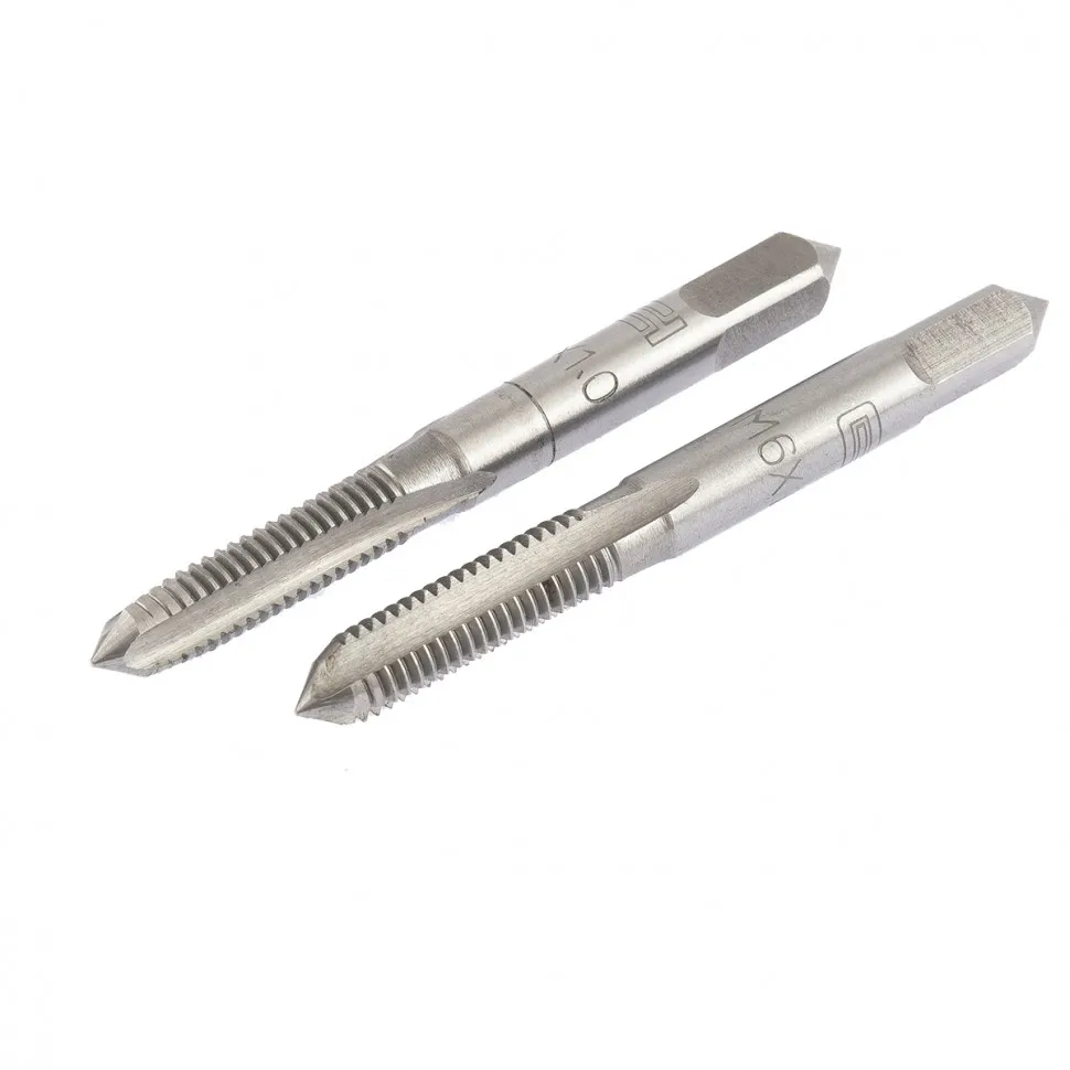 Метчик ручной Сибртех М6х1 мм, комплект из 2 шт - изображение 2