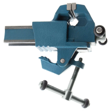 Тиски слесарные, 63 мм, крепление для стола, винтовой зажим (Глазов) Россия - изображение 11