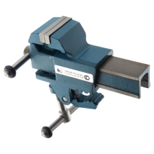 Тиски слесарные, 63 мм, крепление для стола, винтовой зажим (Глазов) Россия - изображение 9