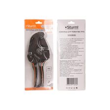 Ножницы для резки труб ПВХ 63мм, лезвие SK5 с тефлоновым покрытием Sturm! - изображение 12