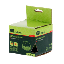 Щетка для УШМ, 65 мм, М14, чашка, витая проволока 0.3 мм Сибртех - изображение 10