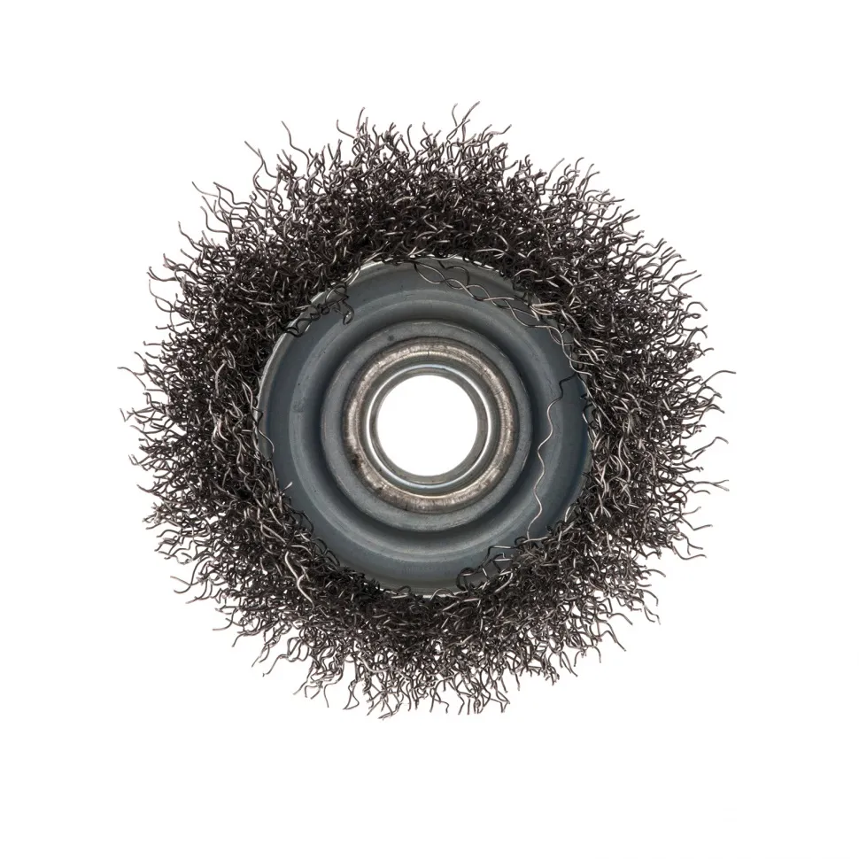 Щетка для УШМ, 65 мм, М14, чашка, витая проволока 0.3 мм Сибртех - изображение 3