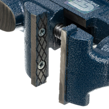 Тиски слесарные, настольные, поворотные, ширина рабочих губок 65 мм, наковальня Сибртех - изображение 15