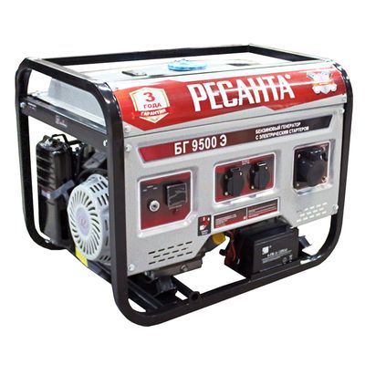Генератор бензиновый Ресанта БГ 6500 Р - изображение 5