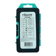 Набор бит, 67 шт, 25мм, пластиковый кейс, CrV, Sturm! - изображение 8