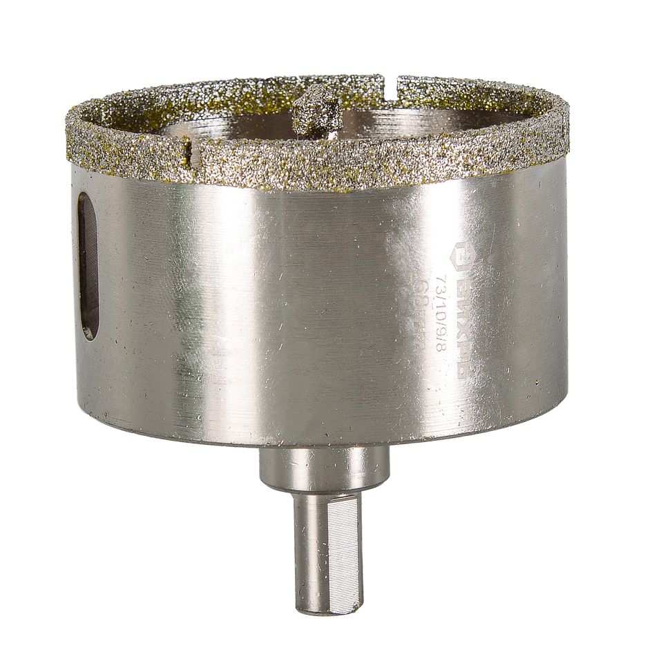 Коронка алмазная по керамограниту / керамике Вихрь 68 мм - изображение 2