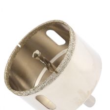 Сверло алмазное по керамограниту, 68х67 мм, трехгранный хвостовик Matrix - изображение 5