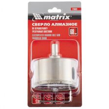 Сверло алмазное по керамограниту, 68х67 мм, трехгранный хвостовик Matrix - изображение 6