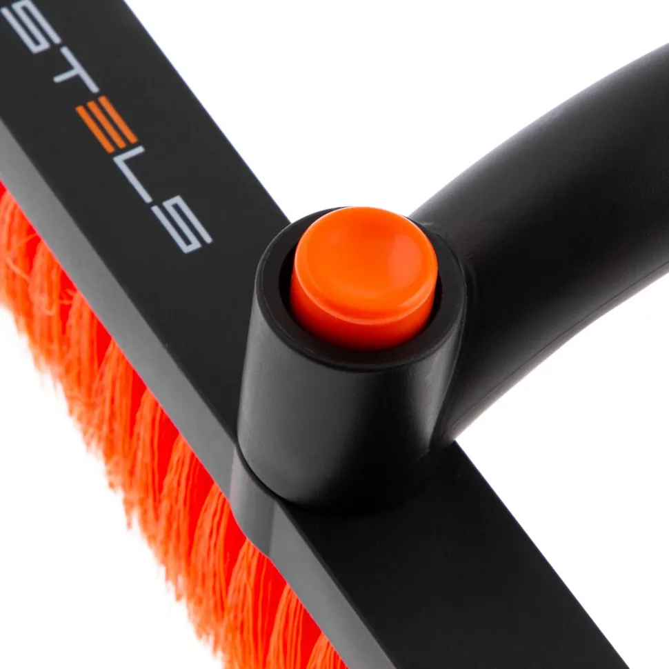 Щетка-сметка для снега со скребком телескопическая, поворотная голова, 690-910 мм Stels - изображение 10