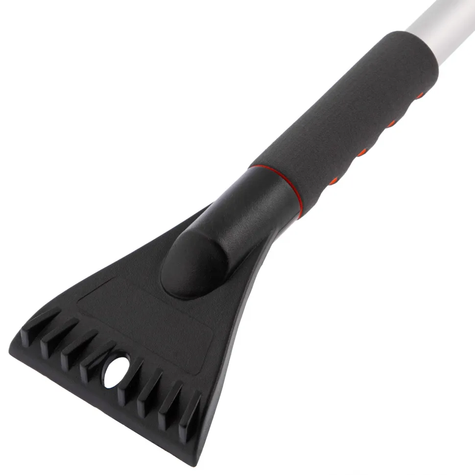 Щетка-сметка для снега со скребком телескопическая, поворотная голова, 690-910 мм Stels - изображение 9