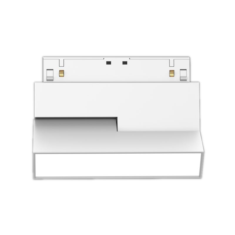 Трековый светодиодный линейный светильник 6W, CRI90, 3000К, угол 100°, IP20, NO DIM, 48B, белый