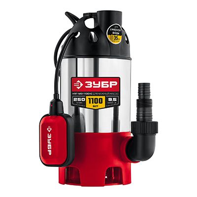 Дренажный насос ЗУБР Профессионал НПЧ-Т7-550 - изображение 5