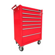 Инструментальная тележка 7-ми полочная Ombra OTT47R-R (красная) - изображение 2