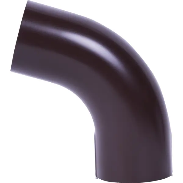 Колено ИНТЕРПРОФИЛЬ на 70 градусов для трубы, цвет коричневый - изображение 3