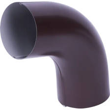 Колено ИНТЕРПРОФИЛЬ на 70 градусов для трубы, цвет коричневый - изображение 6