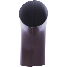 Колено ИНТЕРПРОФИЛЬ на 70 градусов для трубы, цвет коричневый - изображение 7