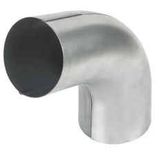 Колено на 70гр ИНТЕРПРОФИЛЬ для трубы оцинкованный - изображение 3