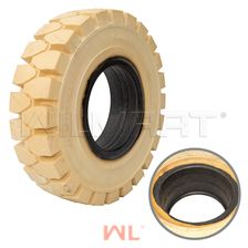 Шина цельнолитая с буртом 7.00-12  CHAOYANG немаркая GOODRIDE (CL403S) PR5 - изображение 2