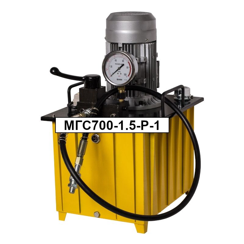 Маслостанция Инстан МГС700-1.5-Р-1 (220В, без педали, с руч. распределителем)