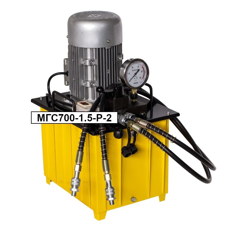 Маслостанция Инстан МГС700-1.5-Р-2 (220В, без педали, с руч. распределителем)