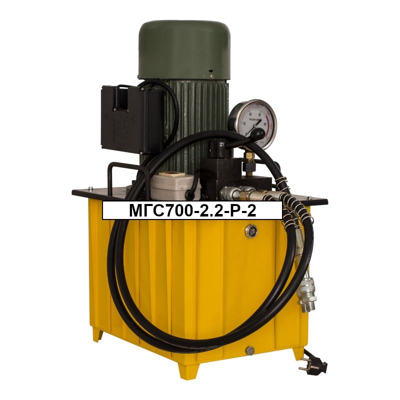 Маслостанция Инстан МГС700-2.2-Р-2 (220В, без педали, с руч. распределителем)
